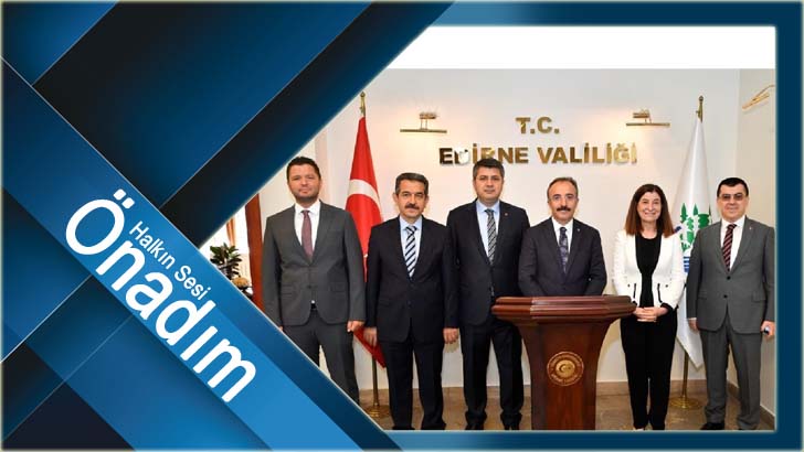 Türk ve Bulgar heyetler sınırda buluştu