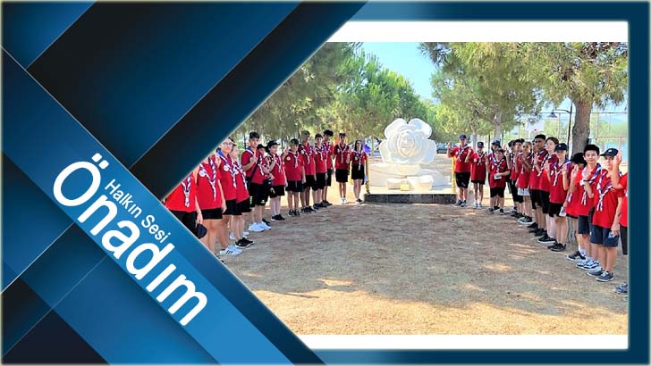 İZCİLER AKBÜK 22 YAZ İZCİ KAMPI’NA KATILDILAR