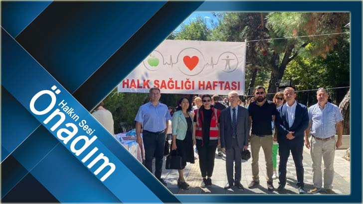 “Halk Sağlığı Haftası” kapsamında stant açıldı