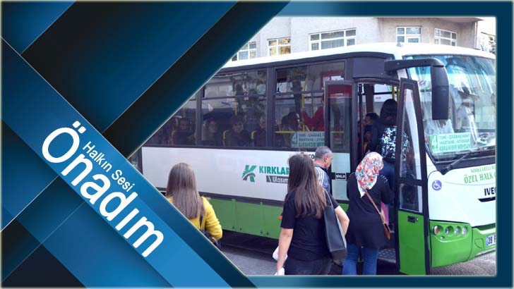 Şehir içi ulaşım ücretlerine zam geldi