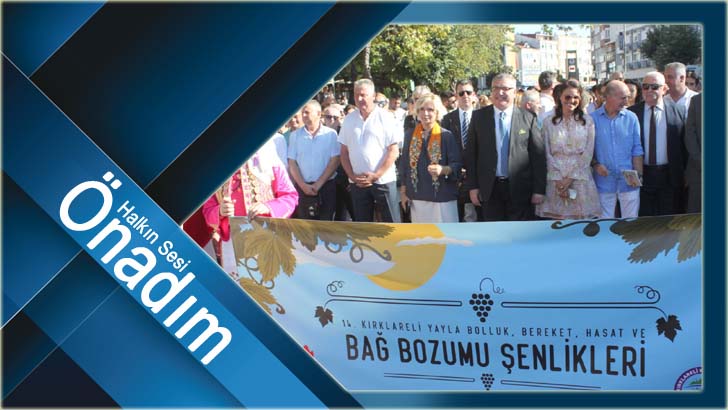 Bağbozumu Şenlikleri başladı