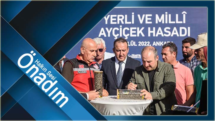 TÜRKİYE'NİN İLK YERLİ VE MİLLİ HİBRİT AYÇİÇEĞİ TOHUMU