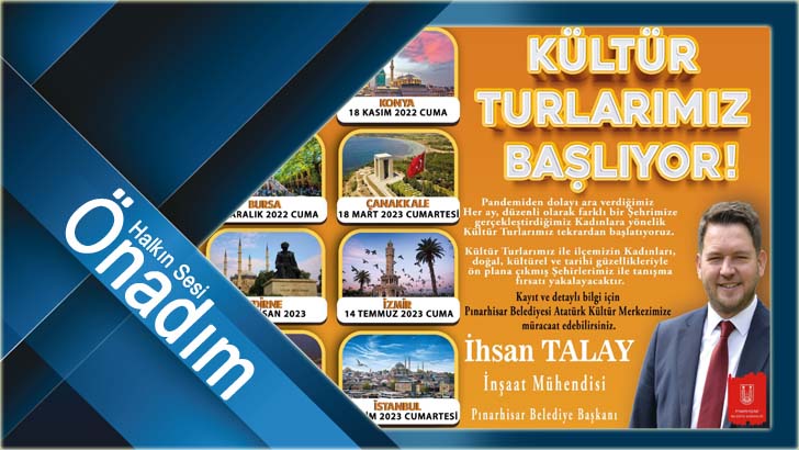 Pınarhisar’ın merakla beklenen kültür turları başlıyor