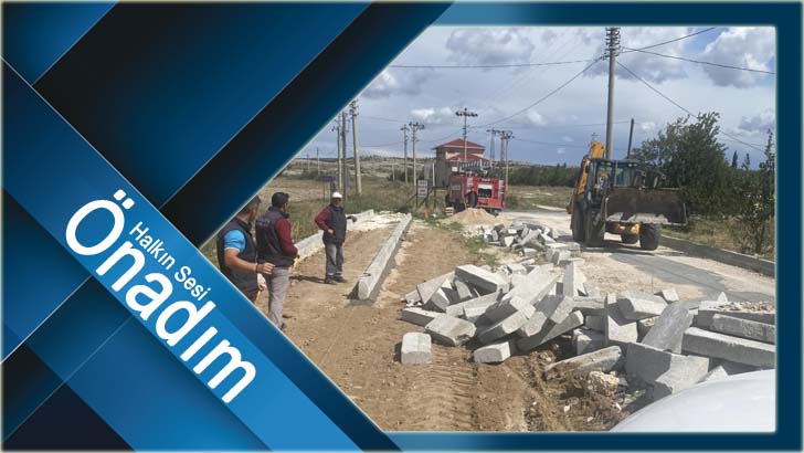 Cevizler Yolu’nda çalışmalar başladı