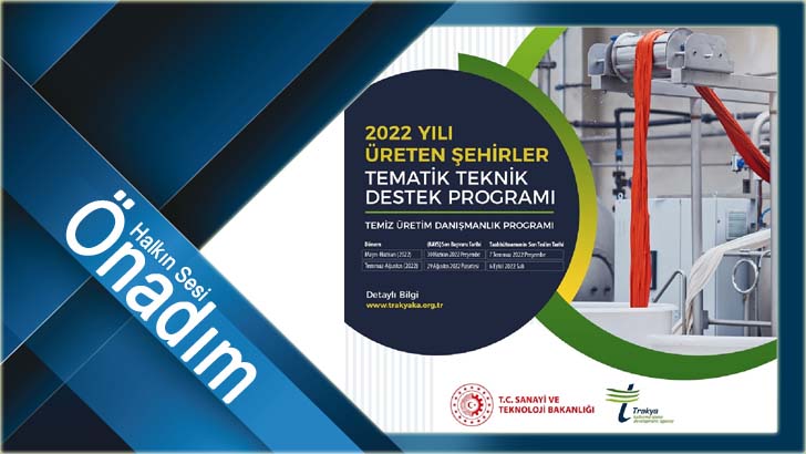 Üreten Şehirler Tematik Teknik Destek Programı 2. Dönem Sonuçları Açıklandı