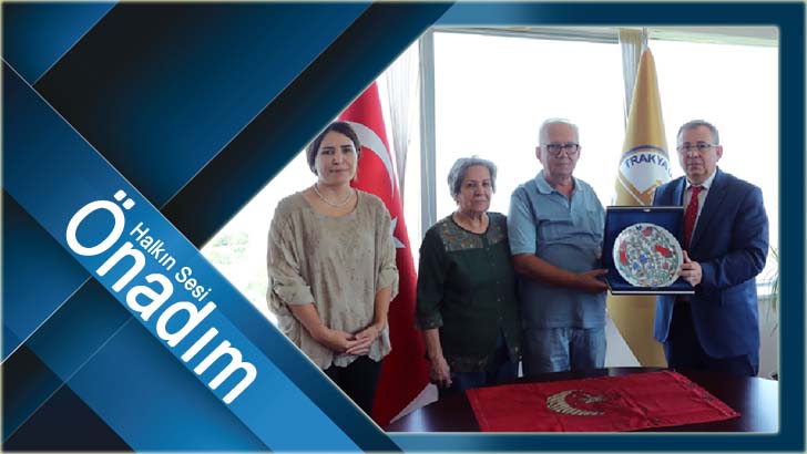 MÜBADELE KAYIĞI’NDA DALGANAN ASIRLIK BAYRAK, TRAKYA ÜNİVERSİTESİ MİLLİ MÜCADELE VE LOZAN MÜZESİ’NDE SERGİLENECEK