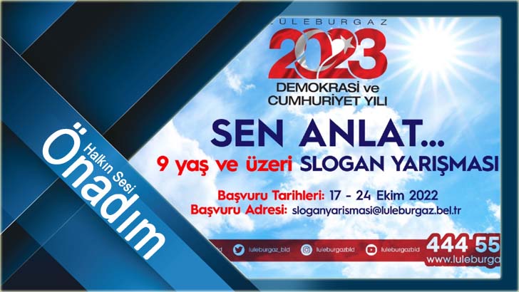 “Demokrasi ve Cumhuriyet Yılı Slogan Yarışması başlıyor!”