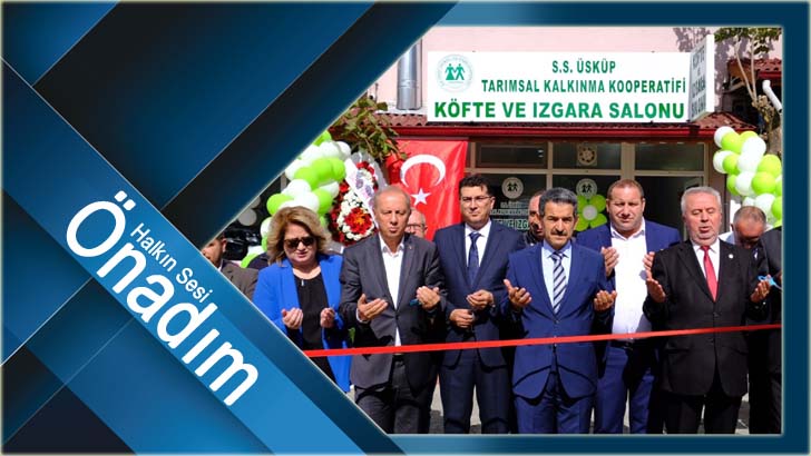 Üsküp Tarımsal Kalkınma Kooperatifi hizmet noktası açıldı