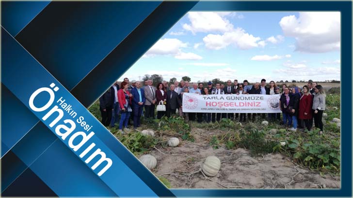 Pehlivanköy’de Yerli Bal Kabağı Çeşitlerinin Tanıtıldığı Tarla Günü Düzenlendi