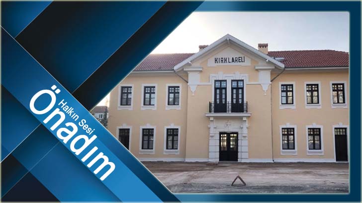 Tarihi Gar Binası Vatandaşla Buluşmaya Hazırlanıyor