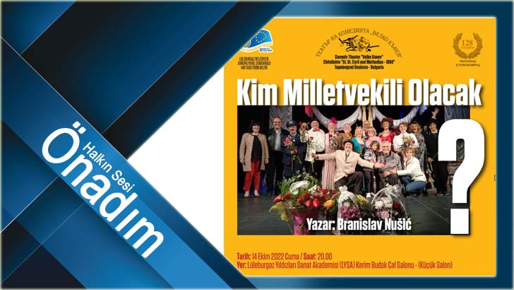 Sanat Akademisi’nde bu hafta: “Kim Milletvekili Olacak?”
