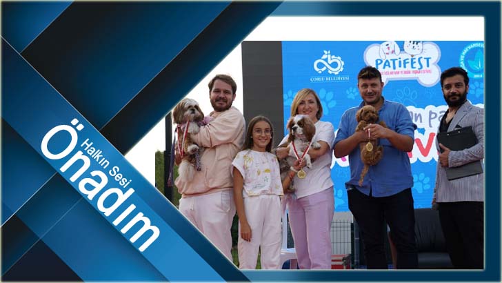 Çorlu’nun sevimli patileri PATİFEST’te buluştu