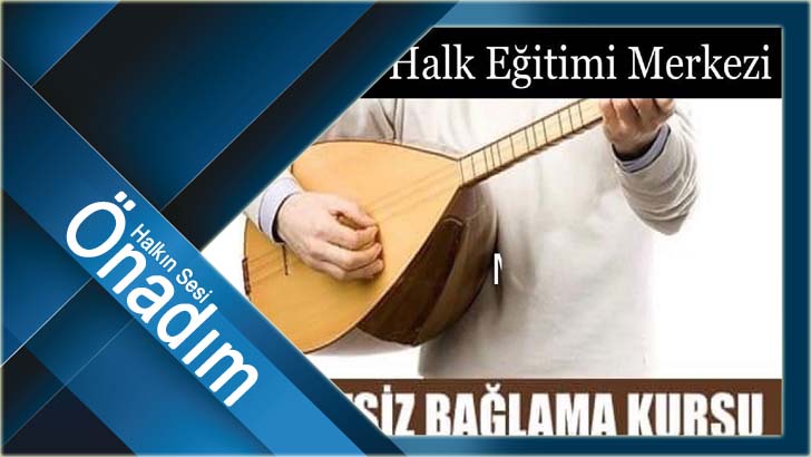 Halk Eğitim Merkezi’nden bağlama kursu