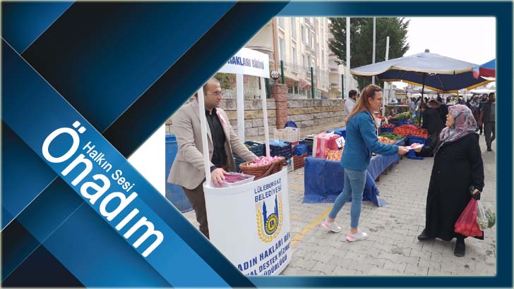 Pazar yerinde erken teşhise dikkat çektiler!
