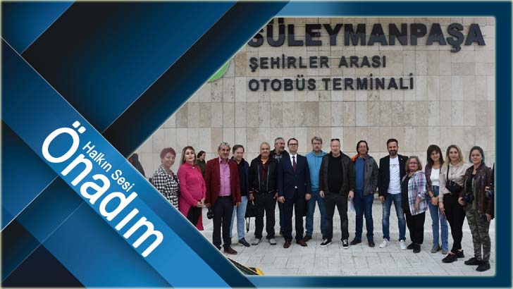 Süleymanpaşa Şehirlerarası Otobüs Terminali Basın Mensuplarına tanıtıldı