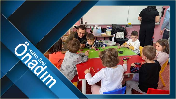 Minik öğrencilere geri dönüşüm eğitimi verildi