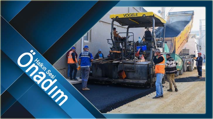 Keşan Küçük Sanayi Sitesi’nde asfalt serimine başlandı