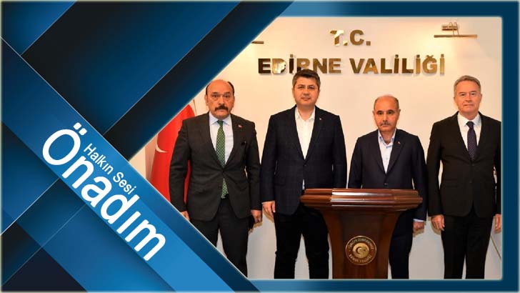 Emniyet Genel Müdürü Mehmet Aktaş’tan Edirne Valiliği’ne ziyaret