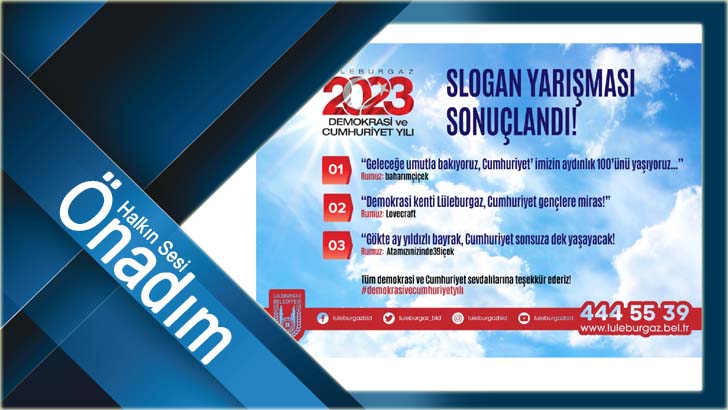 İşte Demokrasi ve Cumhuriyet Yılı sloganları!