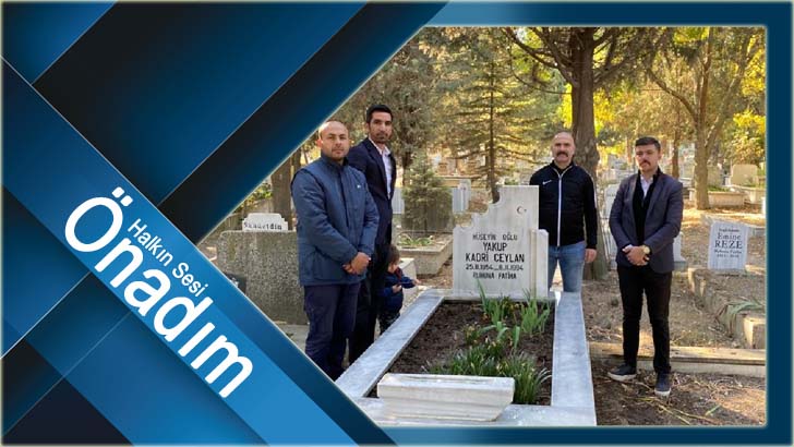 Yakup Kadri Ceylan mezarı başında anıldı