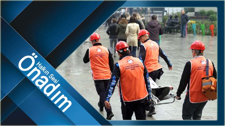 Çorlu Belediyesinde deprem tatbikatı düzenlendi