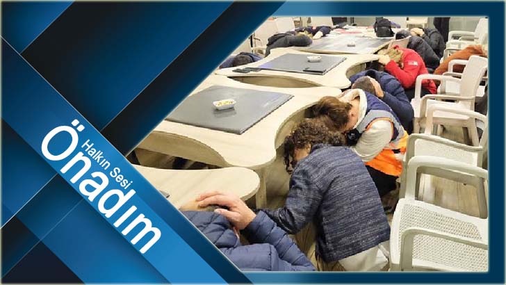 Kırklarelililer ‘Çök-kapan-tutun’ tatbikatına katıldı