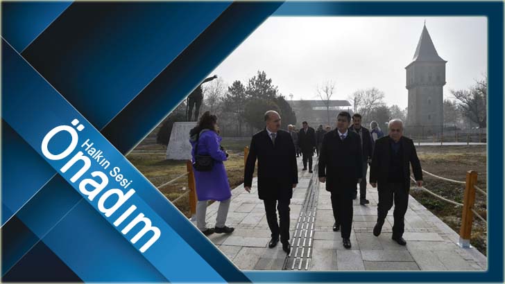 Milli Saraylar Başkanı Yıldız, Edirne Sarayında İncelemelerde Bulundu