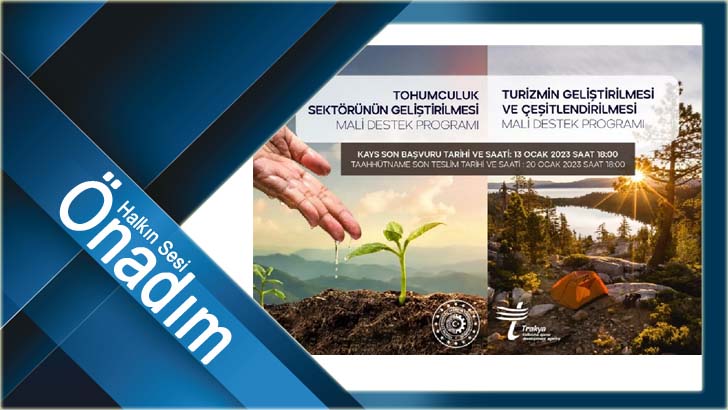 Ajans turizme 12, tohumculuğa ise 6 milyon ayırdı
