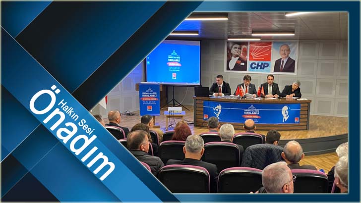 CHP Kırklareli İl Danışma Kurulu Toplandı