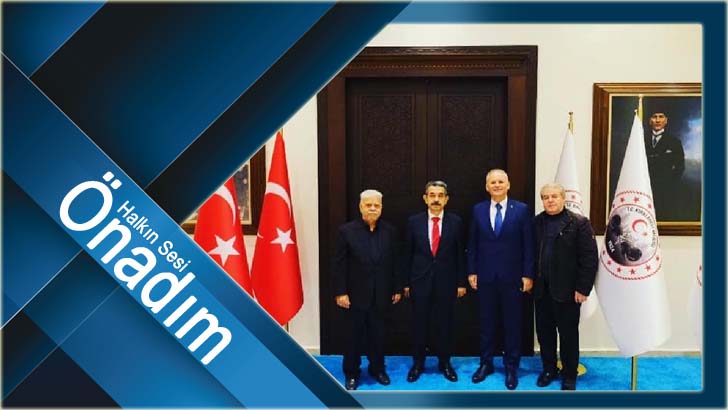 Başkan Türker 50 kişilik Yaşlı Bakım Evi için Vali Ekici ve Hayırseverlerle bir araya geldi