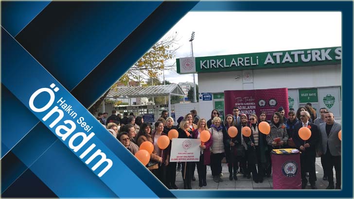 Kırklareli’nde 39100 erkeğe kadına el kalkamaz eğitimi verildi