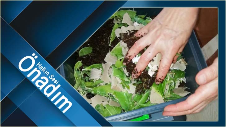 Organik atıkları atmayın dönüştürün