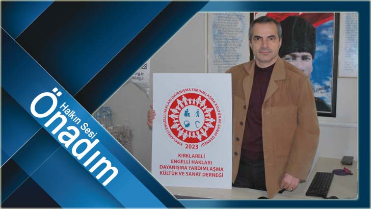 Dinkler, Türkiye Sakatlar Derneği Kırklareli Şube Başkanlığından istifa etti
