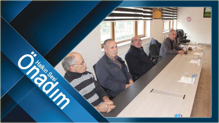 Muhtar ve Heyeti Teşekküre Geldi
