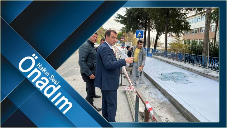 Vize’de kaldırımlar elden geçiyor