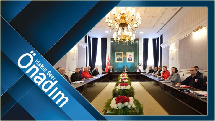İl Afet ve Acil Durum Koordinasyon Kurulu toplandı