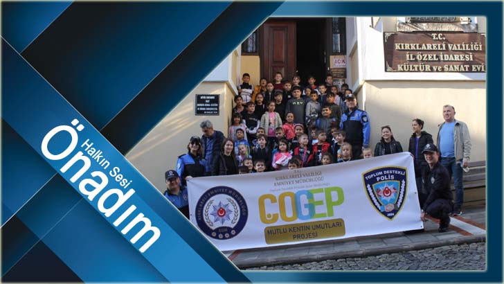 Polisten öğrencilere kültürel gezi