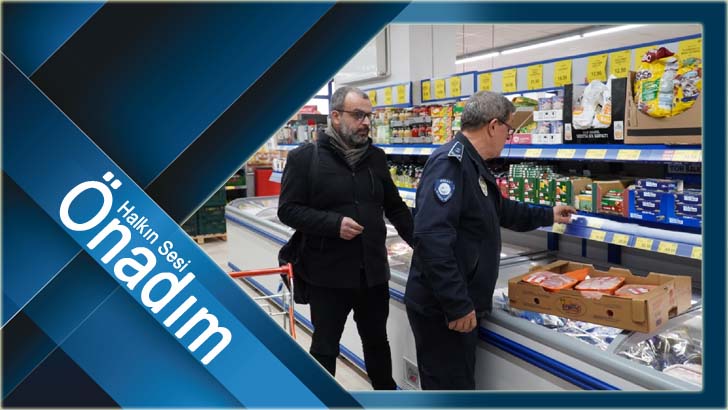 Keşan Belediyesi Zabıta ekipleri, marketleri denetledi