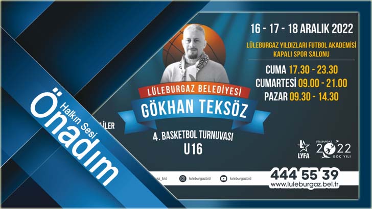 Gökhan Teksöz Basketbol Turnuvası başlıyor!