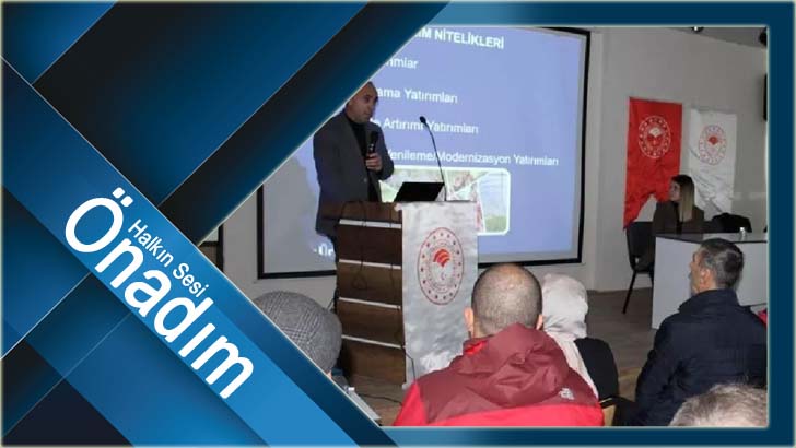 Vize’de Kırsal Kalkınma Desteklemeleri Bilgilendirme Toplantısı Yapıldı