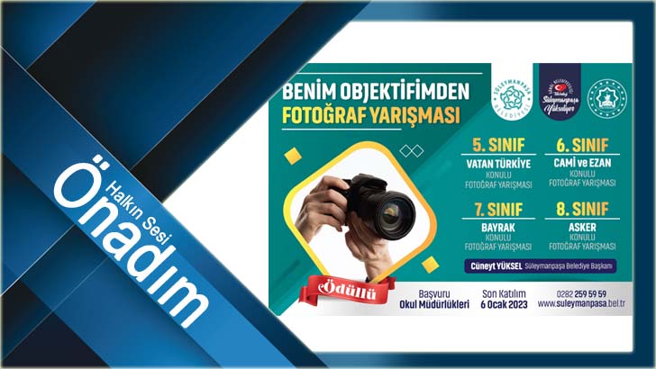 Benim Gözümden Resim ve Fotoğraf yarışmaları için başvurular başladı