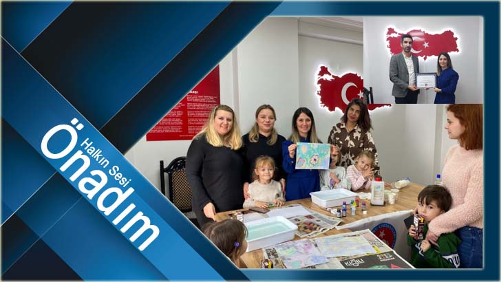 TÜRKAV Kırklareli Şubesi Sanatseverleri ‘Ebru Sanatı’ ile buluşturdu