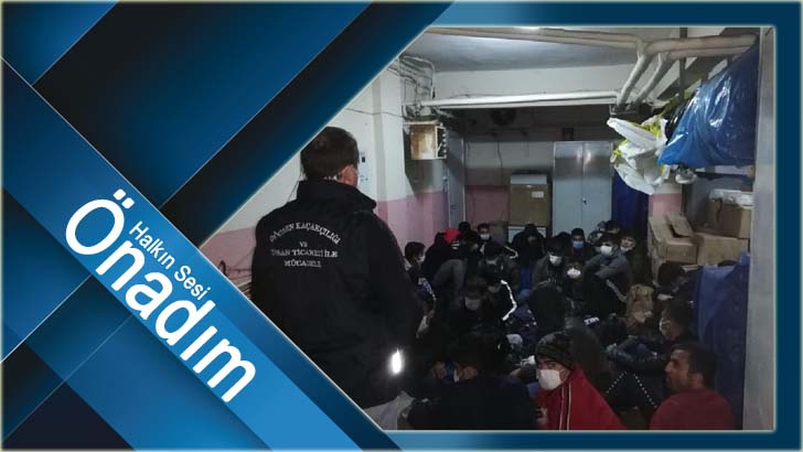 2022 yılı içerisinde toplam 1239 göçmen yakalandı