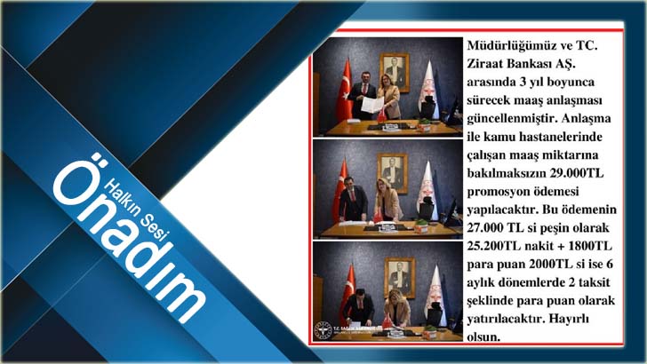 Sağlıkçılara 29 bin TL banka promosyonu