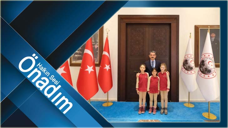 Minik öğrenciler ile keyifli bir mola