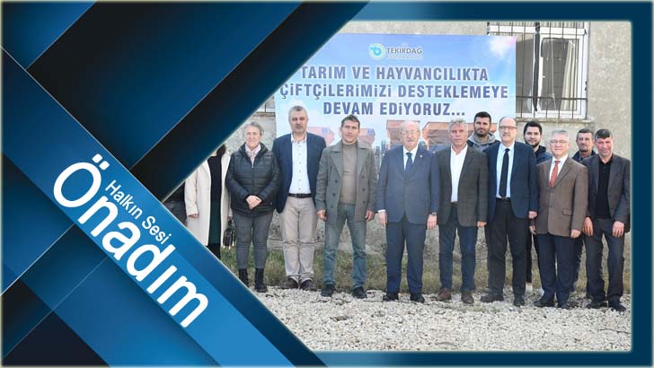 ÜRETİCİLERİMİZİ DESTEKLEMEYE DEVAM EDİYORUZ