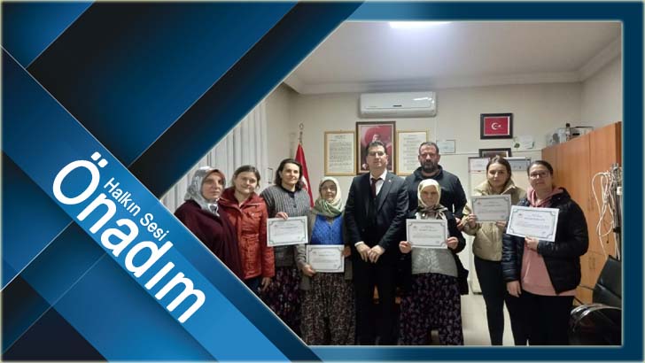 Kızılcıkdere 2. Bağbozumu Şenliklerine katkı verenlere teşekkür belgesi