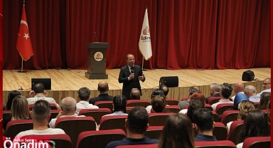 Başkan Gürkan Belediye Personeli İle Bayramlaştı