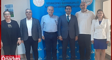 Çiçeği Burnunda Milli Eğitim Müdürü Dinç’e Ziyaretler Sürüyor