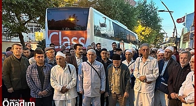 Keşan'da Hacı Adayları Kutsal Topraklara Uğurlandı 